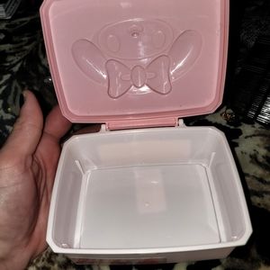 NWT Sanrio My melody plastic jewelry box